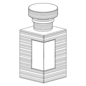 Frasco de fragância