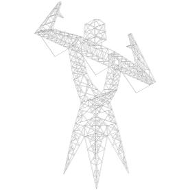 Poste de eletricidade