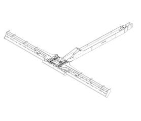 CHASSI DE MÁQUINA DE PLANTIO