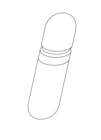 Estojo para produto labial