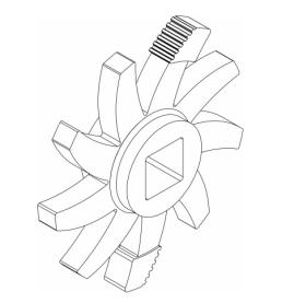 IMPLEMENTO PARA PENEIRAS DE ROLO