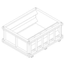 Partes de edifício pré-fabricadas ou pré-montadas
