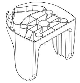 DISPENSADOR PARA SACOS PLÁSTICOS