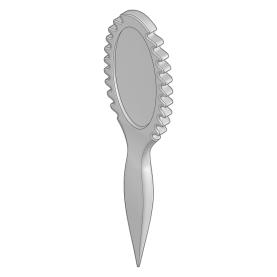 CABEÇA DE ESCOVA PARA CABELO