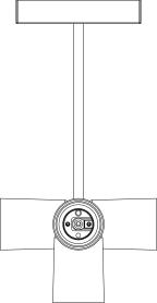 Luminárias de teto