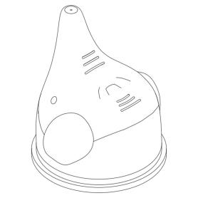 Atuador de spray nasal