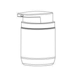 DISPENSADOR DE SABONETE LÍQUIDO