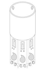 TORRE DE HIDRATAÇÃO INDUSTRIAL