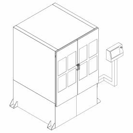 CABINE DE TORNO CNC PARA RODAS