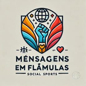 Logotipo para flamulas esportivas e peças promocionais
