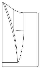 Suporte de parede para conector e cabo 
