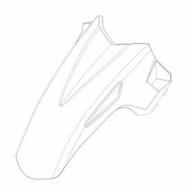 Para-lamas para ciclos ou motocicletas