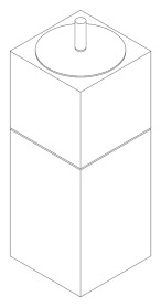 SUPORTE PARA ESCOVAS DE DENTES