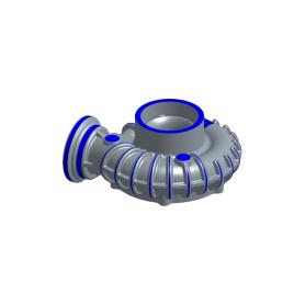 Carcaça de Turbina