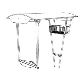 TELHADO PARA BICICLETA