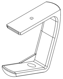 SUPORTE DE FIXAÇÃO PARA FONTES DE NOTEBOOK