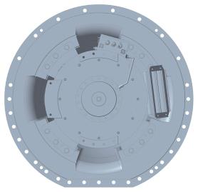 Motor de roda para caminhão basculante de mineração