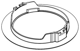 Suporte embutido para roteador 