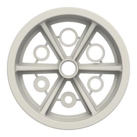 RODA PARA CARRINHO DE MÃO