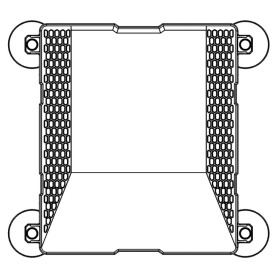 GABINETE PARA KIT DE INTERNET VIA SATÉLITE