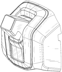 ACABAMENTO DE COLUNA DE DIREÇÃO PARA MÁQUINA DE TRABALHO