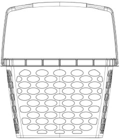 Cesta para mercadorias