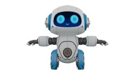 Variação 1 : Mascote [robô antropomórfico]
Variação 2 : Mascote [robô antropomórfico]