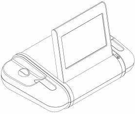 Variação 1 : Tela de exibição e unidade de montagem para instrumentos cirúrgicos