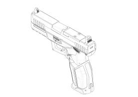 Variação 1: Pistola
