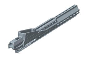 Variação 1: Receptor de rifle
