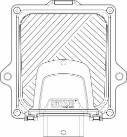 Variação 1: Carcaça do controlador do injetor de gás para motores de combustão interna
