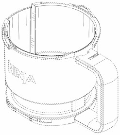Variação 1 : Tigela como parte de uma máquina de confeitaria congelada