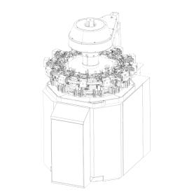 Variação 1 : Máquina de tricô circular