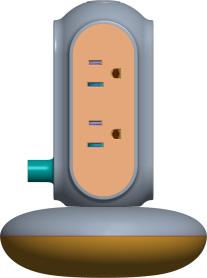 Variação 1 : Tomada elétrica
Variação 2 : Parte de tomada elétrica
