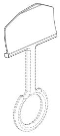 Variação 1 : Inserto para porta-cartões
