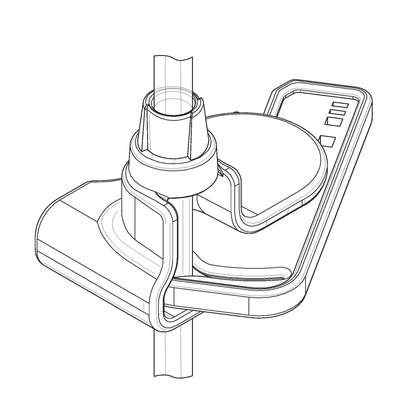 CONFIGURAÇÃO APLICADA A/EM PRESILHA PARA INSTRUMENTO MÉDICO