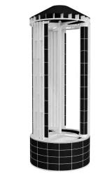 PARTE DE UMA TURBINA EÓLICA