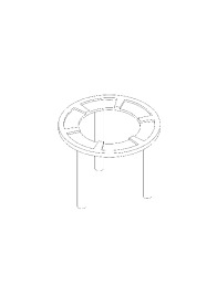 SUPORTE DE TAMPA DE CAIXA PARA PIZZA