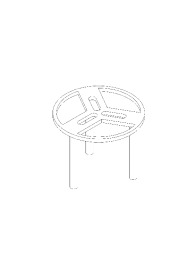 SUPORTE DE TAMPA DE CAIXA PARA PIZZA