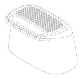 CABEÇA DE CORTE PARA APARADOR DE PELOS