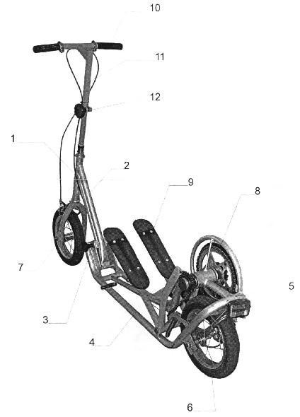 CONFIGURAÇÃO ORNAMENTAL EM BICICLO ARTICULADO
