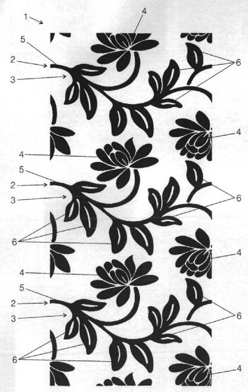 PADRÃO ORNAMENTAL APLICADO A TECIDO
