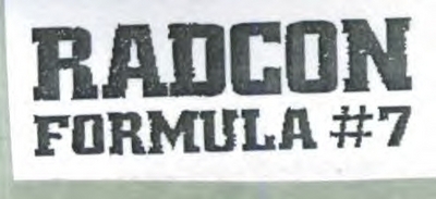 RADCON FORMULA # 7