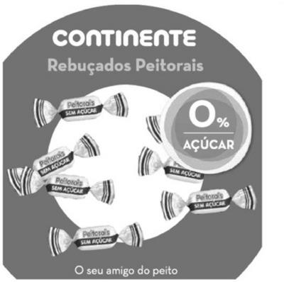 CONTINENTE REBUÇADOS PEITORAIS 0% AÇÚCAR O SEU AMIGO DO PEITO