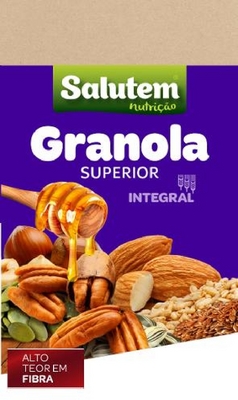 SALUTEM NUTRIÇÃO GRANOLA SUPERIOR INTEGRAL