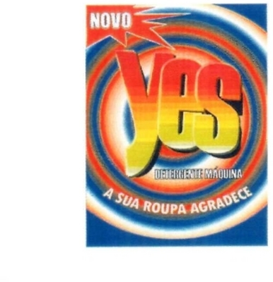 NOVO YES DETERGENTE MÁQUINA A SUA ROUPA AGRADECE