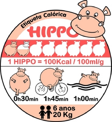ETIQUETA CALÓRICA - HIPPO