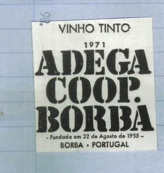 ADEGA COOP BORBA