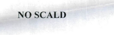 NO SCALD