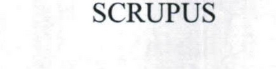 SCRUPUS